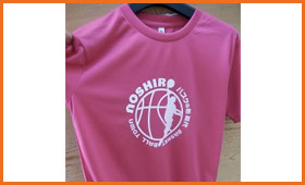 能代バスケTシャツ